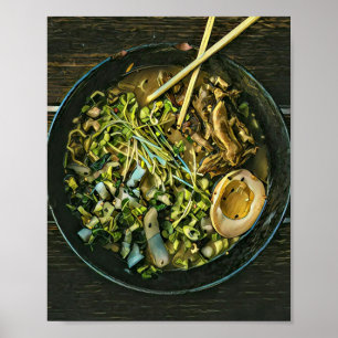 Japanese Food Ramen Lovers Poster