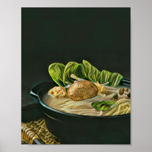 Japanese Food Ramen Lovers Poster
