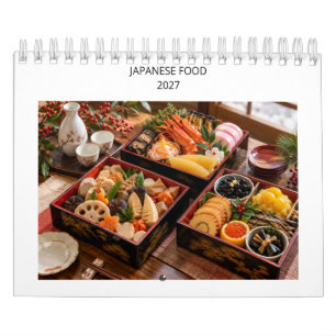 Japanese Food & Seasonal Traditions 2027 Calendar
