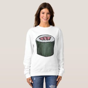 Japanese Food Spicy Tuna Sushi Roll Foodie Sweatshirt
