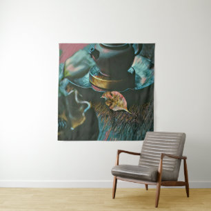 Japanese food sushi lover tapestry