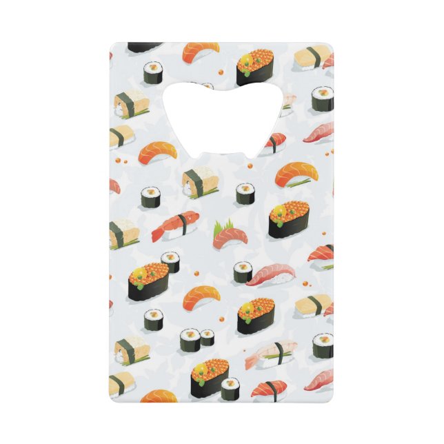 Japanese Food: Sushi Pattern (Front)