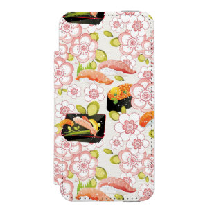 Japanese Food: Sushi Pattern 2 Incipio Watson™ iPhone 5 Wallet Case