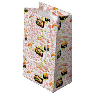 Japanese Food: Sushi Pattern 2 Small Gift Bag