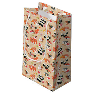Japanese Food: Sushi Pattern 3 Small Gift Bag