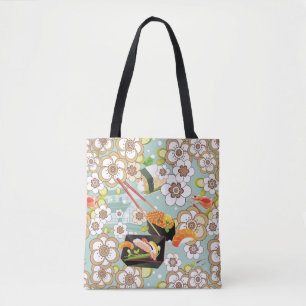 Japanese Food: Sushi Pattern 4 Tote Bag