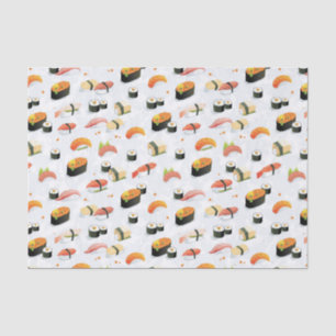 Japanese Food: Sushi Pattern Tissue Paper