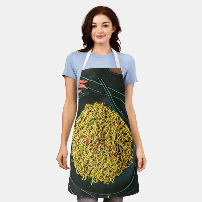 Japanese Foodie lovers Apron (Worn)