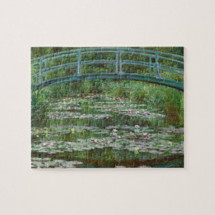 Japanese Footbridge Claude Monet French Art Jigsaw Puzzle