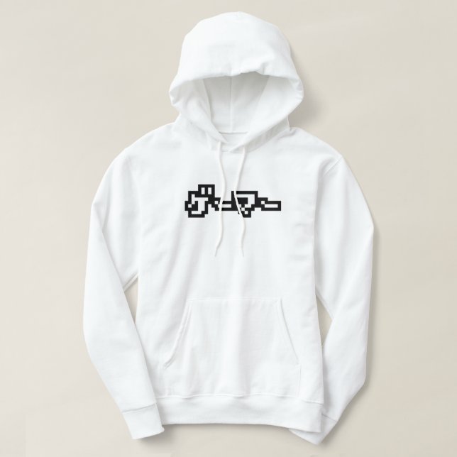 Japanese Gamer ゲーマー Japan Language Nihongo Hoodie (Design Front)