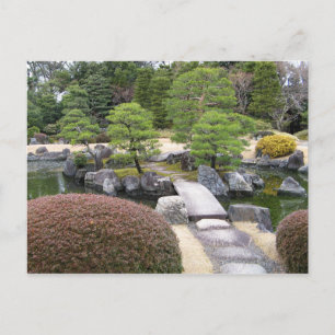 Japanese Garden 日本庭園 Postcard