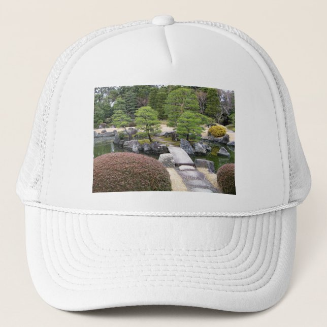 Japanese Garden 日本庭園 Trucker Hat (Front)