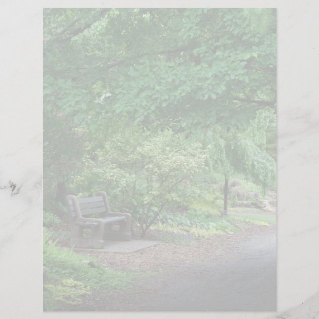 Japanese Garden Bench letterhead (Front)