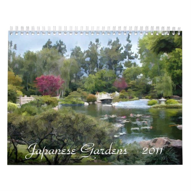 Japanese Garden Calendar (Cover)