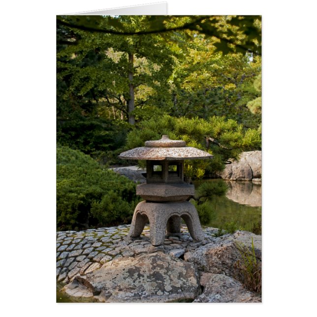 Japanese Garden Card (Front)