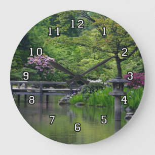 Japanese Garden clock