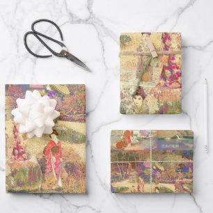 Japanese Garden II / Washed Edition Wrapping Paper Sheet