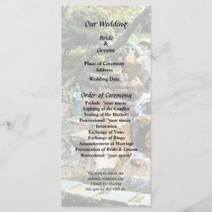 Japanese Garden in Autumn Programme