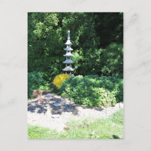 Japanese Garden in Fort Worth Texas # 75 Postcard