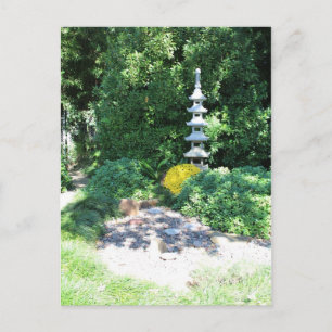 Japanese Garden in Fort Worth Texas # 85 Postcard