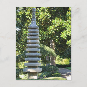 Japanese Garden in Fort Worth Texas # 8 Postcard