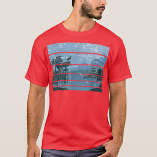 Japanese Garden Japanese Torii Japan Samurai 4 T-Shirt