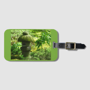 Japanese Garden Lantern Luggage Tag