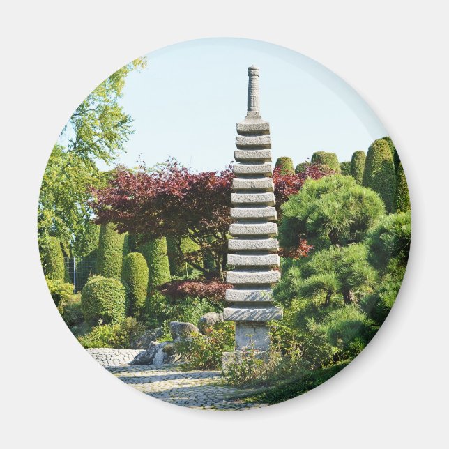 Japanese Garden Magnet (Front)