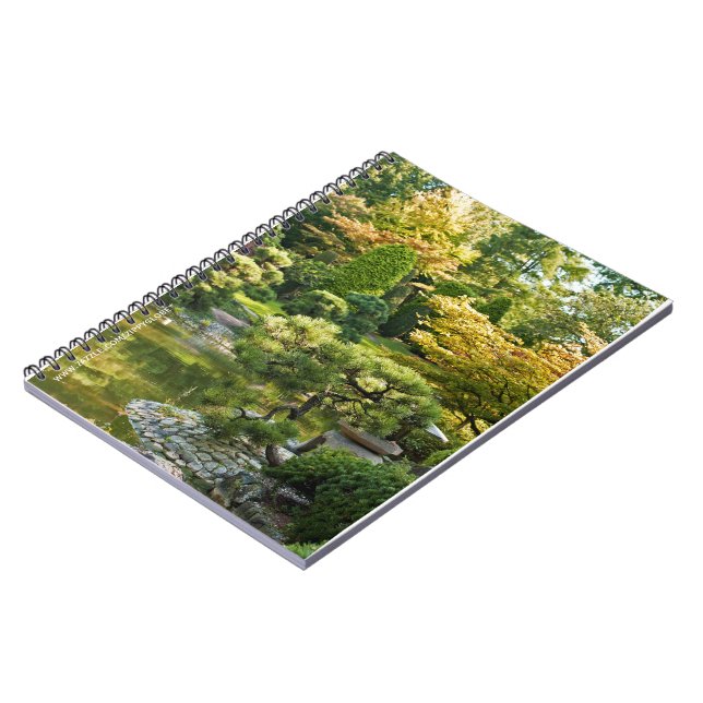 Japanese Garden Notebook (Left Side)
