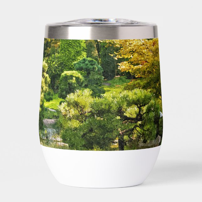 Japanese Garden Painting Effect Landscape (Front)
