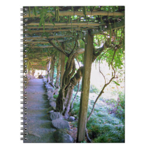 Japanese Garden Path/Arbor Note Book