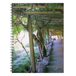 Japanese Garden Path/Arbor Note Book
