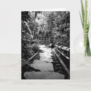 Japanese Garden Path Card