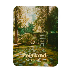Japanese Garden, Portland, Oregon Souvenir Magnet