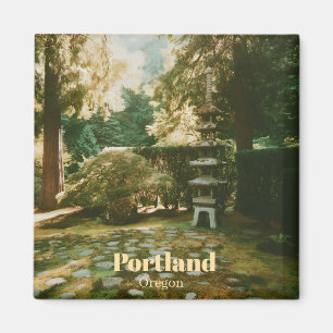 Japanese Garden, Portland, Oregon Souvenir Magnet