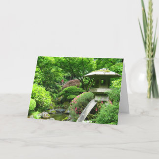 Japanese Garden Postcard
