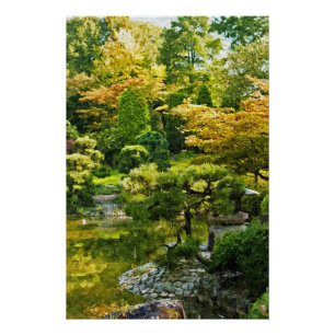 Japanese Garden Poster