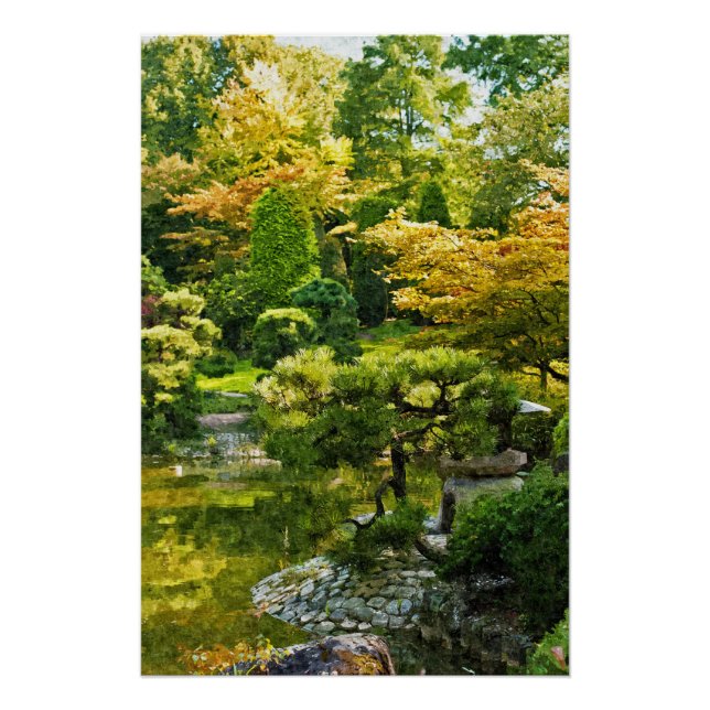 Japanese Garden Poster (Front)