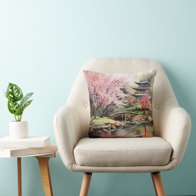 Japanese Garden Spring Cushion (Chair)