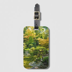 Japanese Garden - Traditional Aesthetic Luggage Tag