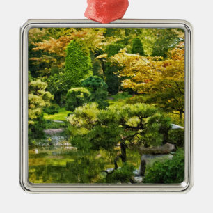 Japanese Garden - Traditional Aesthetic Metal Tree Decoration
