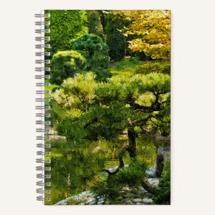 Japanese Garden - Traditional Aesthetic Notebook