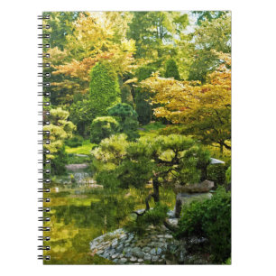 Japanese Garden - Traditional Aesthetic Notebook