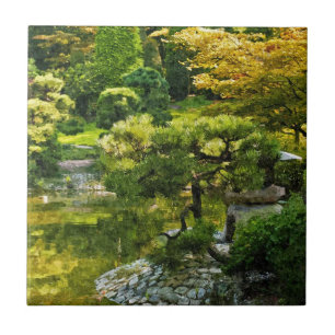 Japanese Garden - Traditional Aesthetic Tile