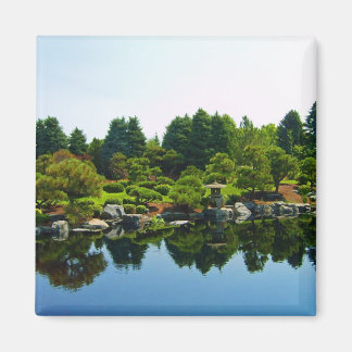 Japanese Gardens at the Denver botanical gardens. Magnet