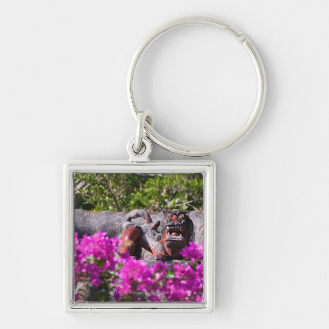 Japanese gargoyle key ring (Front)