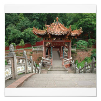 Japanese Gate Bridge Photo Print