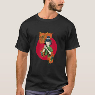 Japanese Geisha Girl Doll 1 T-Shirt