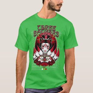 Japanese Geisha Humanoid Robot Outrun Futurism St T-Shirt