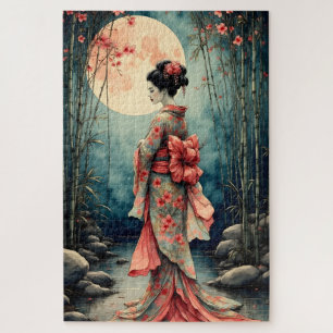 Japanese Geisha Jigsaw Puzzle
